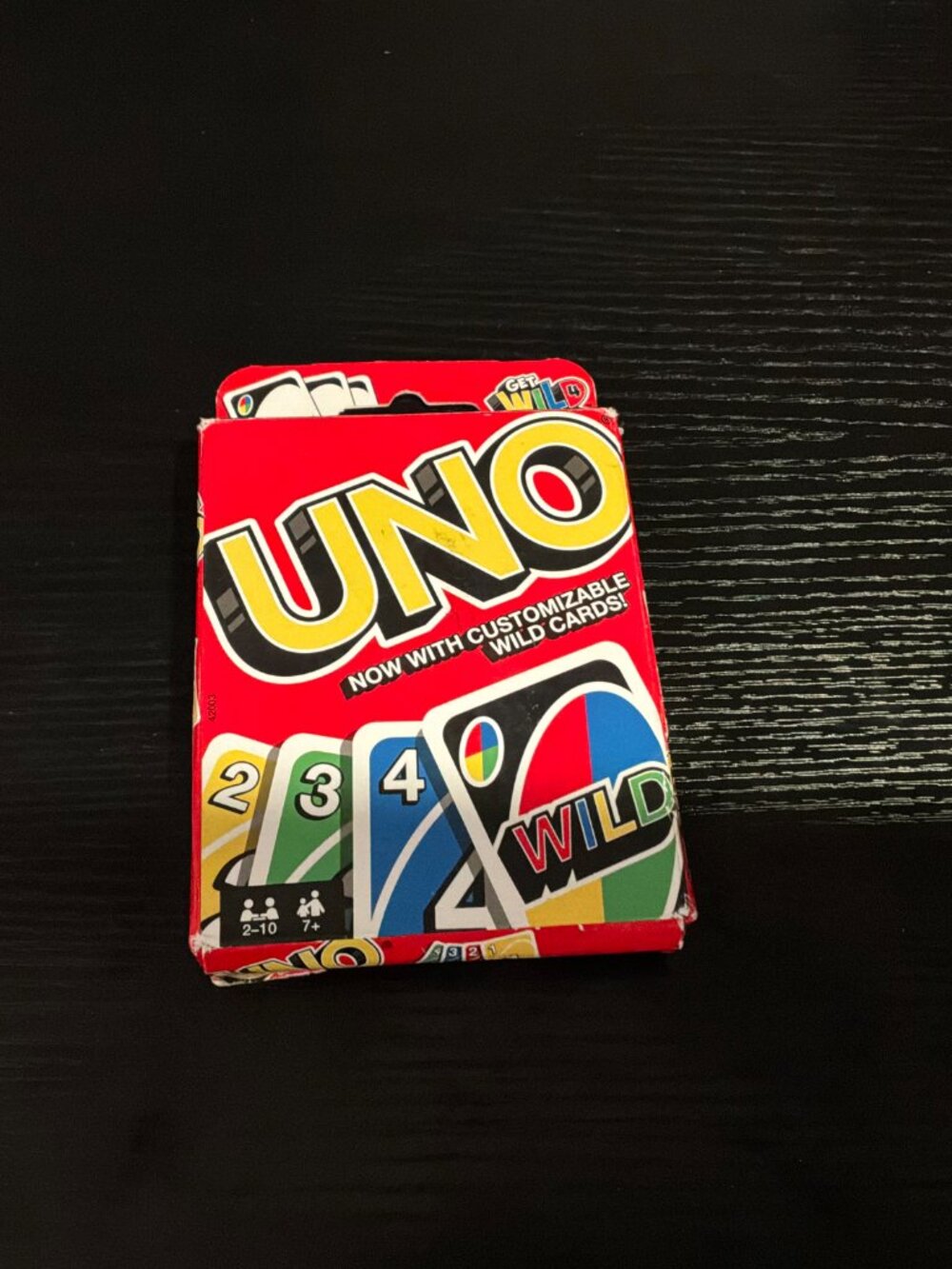 Mattel UNO 42003 — All Cards Present, Worn Box
